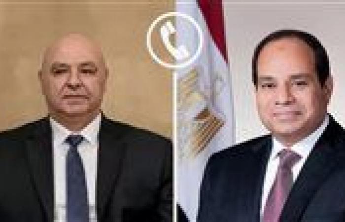 الرئيس
      السيسي
      يجري
      اتصالا
      هاتفيا
      بنظيره
      اللبناني
      لتهنئته
      على
      انتخابه