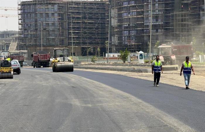 رئيس
      جهاز
      القاهرة
      الجديدة:
      إنجاز
      95%
      من
      الحارة
      اليمنى
      لشارع
      التسعين
      الشمالى