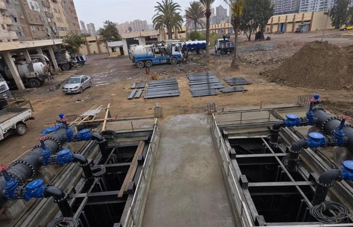 صرف صحي الإسكندرية: اقتراب الانتهاء من تطوير محطة الرأس السوداء