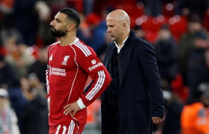 سلوت يرد على أزمة صلاح: رحيله قرار شخصى ولا أشعر بأى ندم