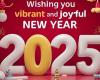 رسائل
      تهنئة
      برأس
      السنة
      2025..
      أبرز
      المعايدات
      والعبارات Happy
      new
      year