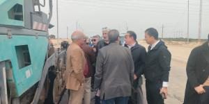 نواب شمال سيناء في المقدمة.. جولة ميدانية مع لجنة النقل لتفقد طريق القنطرة – العريش