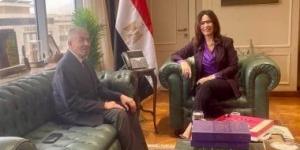 وزيرة الثقافة تستقبل النائب أحمد العوضى وكيل مجلس الشيوخ