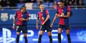 برشلونة يسحق ريال مدريد  6 - 0 فى دورى أبطال أوروبا للسيدات