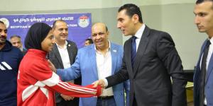 وزير الشباب والرياضة يدعم أبطال الووشو كونغ فو بعد إنجاز بطولة العالم