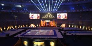 وزير الشباب يفتتح كأس العالم للجمباز الفني بمصر