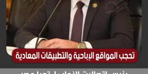 تحجب المواقع الإباحية والتطبيقات المعادية.. رئيس اتصالات النواب لـ تحيا مصر: إصدار شريحة اتصالات مخصصة للأطفال نهاية الشهر الجاري