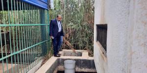 رئيس مياه دمياط يتفقد محطات المياه ومحطات الصرف الصحي