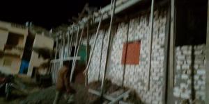 ​في حملة ليلية مكبرة بالدلنجات: إحباط محاولة تعدٍ بالبناء على أملاك الدولة بقرية "المسين"