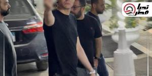 حركة غير أخلاقية.. أمير عيد يثير الجدل في عزاء والد طليقته ليلى الفاروق|صورة