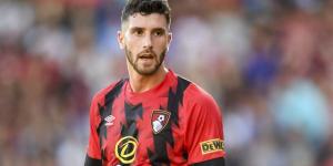 ليفربول يدخل صراع ضم سينسي مدافع بورنموث