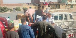 ضبط مبيدات مجهولة المصدر خلال حملات رقابية على محال المبيدات الزراعية بالفيوم