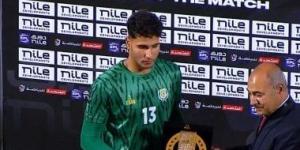عبد الرحمن محروس رجل مباراة الإسماعيلى وزد بالدورى