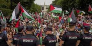 احتجاجات مؤيدة لفلسطين واستنفار أمنى قرب حفل يوروفيجن فى فيينا قبيل النهائى