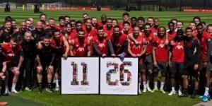 نجوم ليفربول يودعون محمد صلاح وروبرتسون فى المران الأخير قبل الرحيل