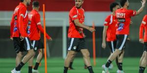 منتخب مصر يواصل تدريباته بمركز المنتخبات استعدادا لودية روسيا