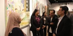 رئيس هيئة قصور الثقافة يفتتح معرض ملتقى الغربية للرسم والتصوير
