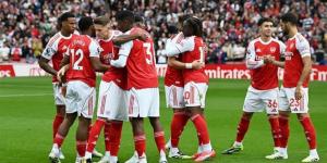 أرسنال يحتفل بلقب الدوري الإنجليزي أمام كريستال بالاس.. الليلة