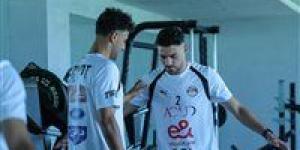 منتخب مصر يخوض تدريب في "الجيم" استعداداً لودية روسيا.. صور
