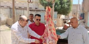 تحرير 21 محضرًا وضبط لحوم مخالفة خلال حملات رقابية بإهناسيا