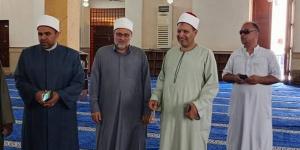 وكيل أوقاف مطروح يتفقد الساحات والمساجد استعدادًا لعيد الأضحى