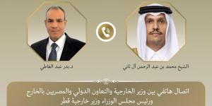 بالتزامن مع زيارة وفد إيراني للدوحة.. اتصال هاتفي عاجل بين وزير الخارجية ونظيره القطري