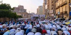 الآلاف من أهالي الفيوم يؤدون صلاة عيد الأضحى المبارك 2026 وسط أجواء إيمانية