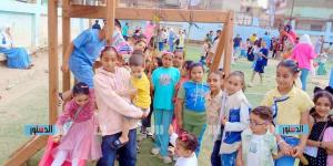 «العيد أحلى».. أجواء مبهجة وشخصيات كرتونية فى استقبال رواد مراكز شباب كفر الشيخ