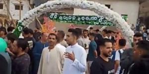 كوم حمادة تحتفل بالعيد.. فرحة تعم الشوارع والميادين