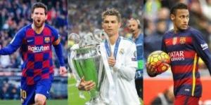 رونالدو يتصدر صناعة الأهداف فى دوري الأبطال وميسي ثالثًا.. ملوك الأسيست