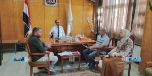 وكيل صحة ببني سويف يتابع أعمال الصيانة الدورية للمصاعد والمولدات الكهربائية بالمنشآت الصحية