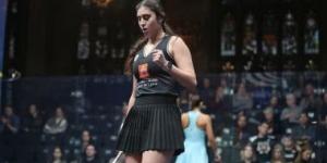 نور الشربينى تتأهل لمواجهة أمينة عرفى بنهائى بطولة بريطانيا للاسكواش