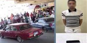 بسبب صوت «الكلاكس».. ضبط عامل اعتدى على سائق وهشم سيارته في كفر الدوار