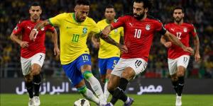 مشاهدة مجانًا.. بث مباشر مباراة مصر والبرازيل الآن (0-0)