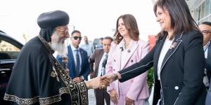 بهية تستقبل البابا تواضروس الثاني بمستشفى علاج سرطان الثدي