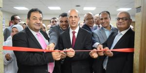 رئيس جامعة بني سويف يفتتح توسعات وتطوير قسمي الصدرية وجراحة الأوعية الدموية بالمستشفى الجامعي