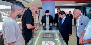 وفد الوفاق الليبى يزور الزمالك وبحث سبل التعاون بين الناديين.. صور