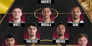 موسيالا وهافيرتز على رأس تشكيل ألمانيا ضد ساحل العاج فى كأس العالم