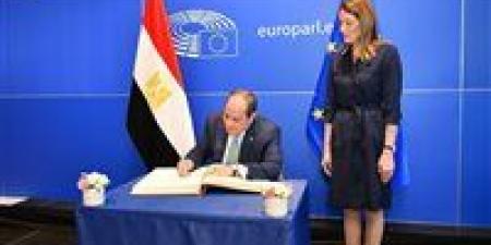 السيسي:
      نُقدّر
      الموقف
      المشرف
      للبرلمان
      الأوروبي
      الداعم
      للقضية
      الفلسطينية
