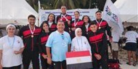 11
      ميدالية
      لمنتخب
      مصر
      في
      البطولة
      الأفريقية
      للمياه
      المفتوحة
      بكينيا