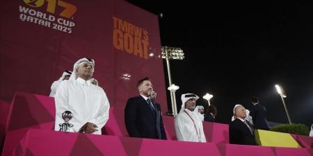 هاني
      أبو
      ريدة
      ضمن
      وفد
      "فيفا"
      في
      افتتاح
      بطولة
      العالم
      للناشئين
      بقطر