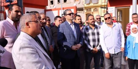 افتتاح محطة الصرف الصحي في شط جريبة بدمياط.. صور