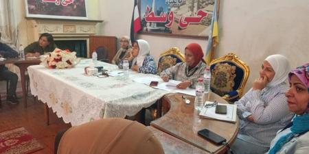 "حي وسط إسكندرية" يناقش استعداداتها للانتخابات البرلمانية 2025