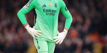 تيبو كورتوا بعد الخسارة أمام ليفربول: ارتكبنا أخطاء غير ضرورية ومباراة آنفيلد حُسمت بالتفاصيل الصغيرة