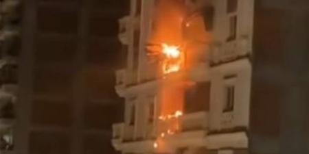 التحريات: ماس كهربائي وراء حريق شقة سكنية بالخليفة