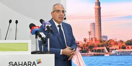 وزير الري: سنواصل العمل لتأمين التمويل المستدام لأجندة المياه والصرف في إفريقيا