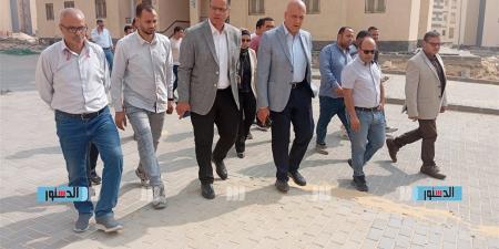 "الإسكان" تتابع تطوير شبكات المياه والصرف بمدينة 15 مايو استعدادا للشتاء