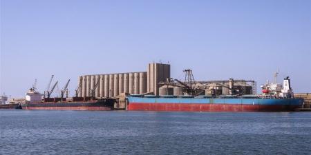 تفاصيل حركة تداول السفن والحاويات والبضائع العآمة في ميناء دمياط