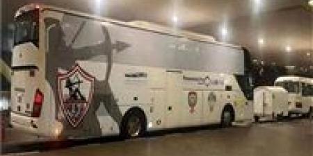 وصول حافلة الزمالك إلي ستاد محمد بن زايد استعدادًا لمواجهة الأهلي في نهائي السوبر المصري