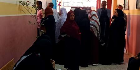 إقبال ملحوظ من الناخبين على اللجان في اليوم الأول لانتخابات النواب بأسوان